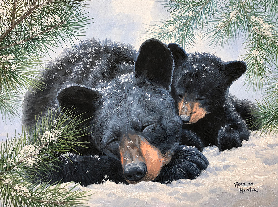 Winter Nap 9x12 Joomla